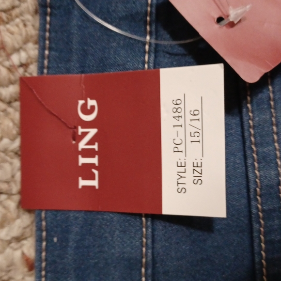 New! with tags Ling collection capris size 15/16 - Picture 7 of 7